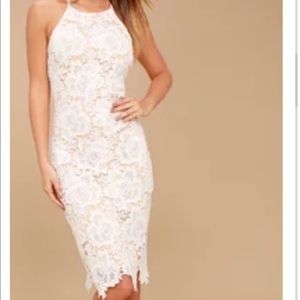 Lulu’s White Lace Dress